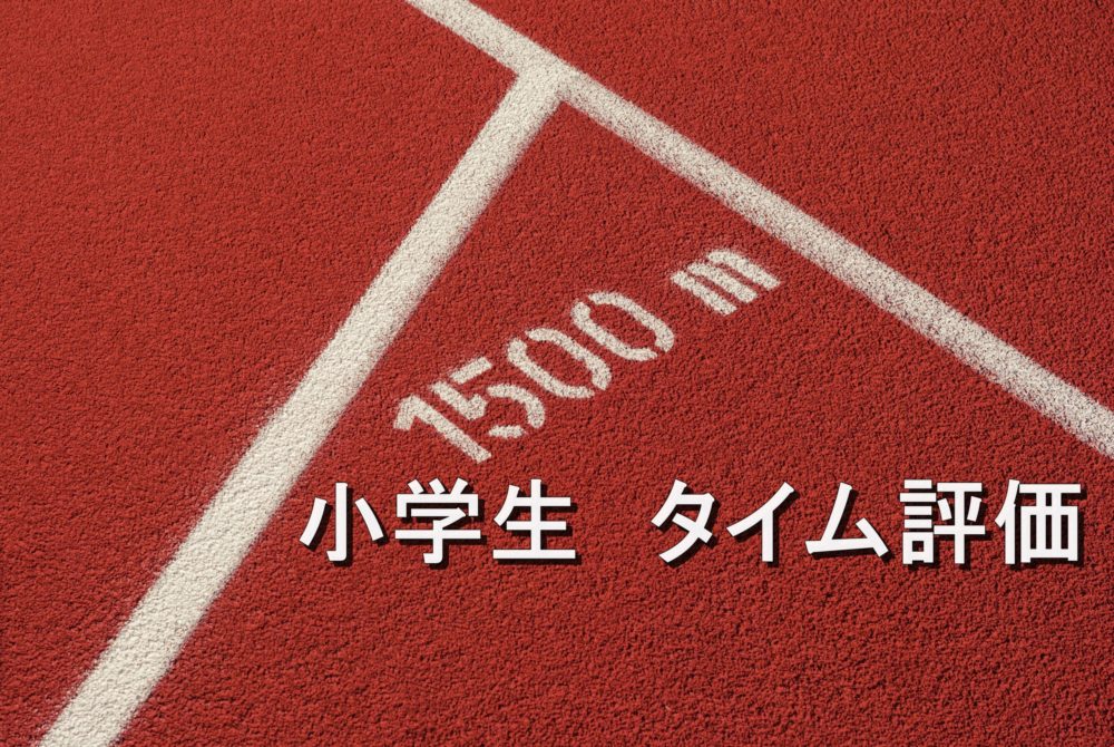 中学生の1500m走のタイムをレベル別に評価 学年別 男女別 短距離走 中距離走の平均タイム及び評価